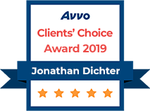 Avvo Client's Choice 2019 - Jonathan Dichter